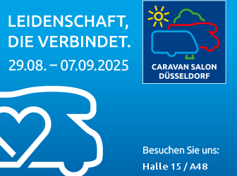 Caravan Salon in Düsseldorf vom 29.08. – 07.09.2025